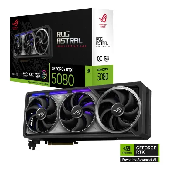 Tarjeta De Video Asus Rog-astral-rtx5080-o16g-gaming