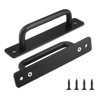 Jaladera Placa Estire Para Puertas Acero Inoxidable 2pknegro Jaladera Placa Estire Para Puertas Acero Inoxidable 2pknegro