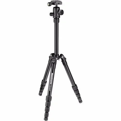 Trípode para cámara Manfrotto Element MKELES5BK-BH color negro de 1.43m de diámetro