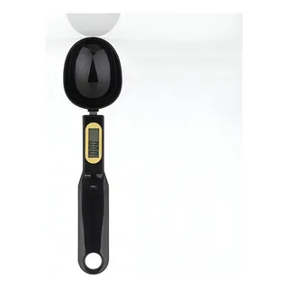 Balança Colher Medidora Dosadora Digital Cozinha Pet Cor Preto Balança Colher Medidora Dosadora Digital Cozinha Pet Cor Preto