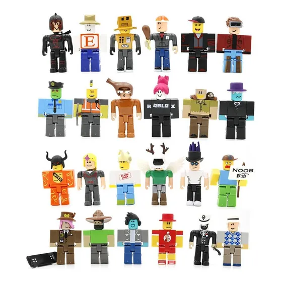 24 Muñecas Clásicas De Capitán Noob De Roblox Legends