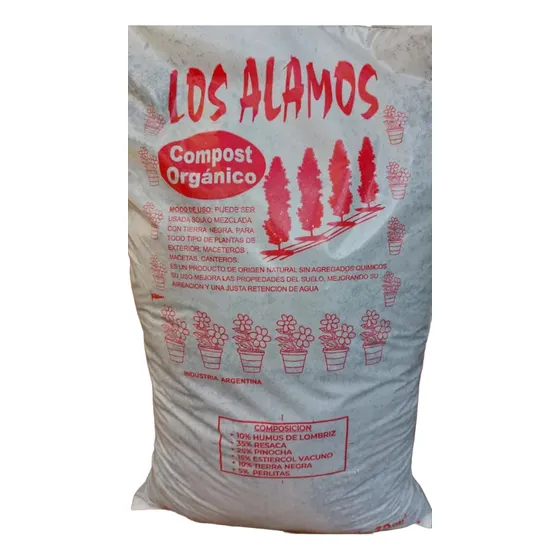 Tierra Fértil Abonada 10 Bolsas De 40dm3 - Compost Orgánico