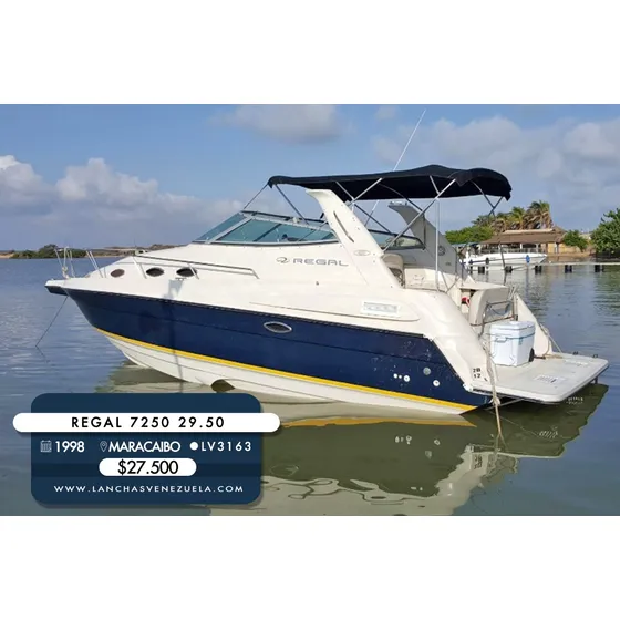 Lancha Regal 7250 29,5 Lv3163