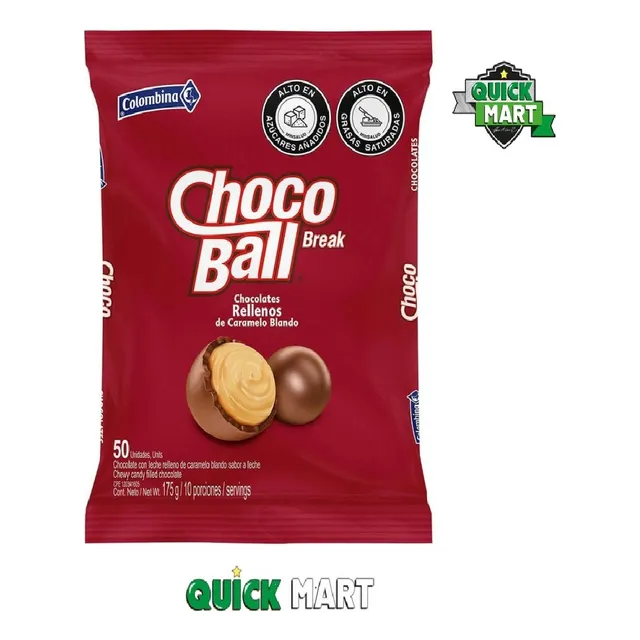 Chocobreak Ball Por 50 Unidades - Unidad a $2