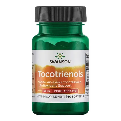 Tocotrienols 50mg (60 Cápsulas Blandas)swanson Antioxidante Sabor S/n
