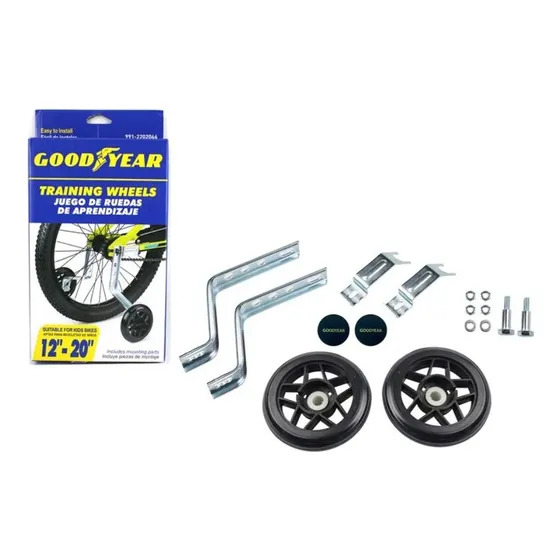 Ruedas De Entrenamiento Para Bicicleta Goodyear Color Negro