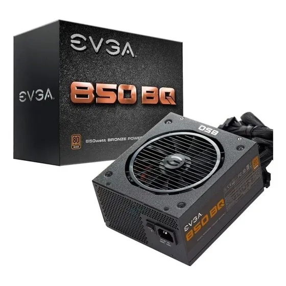 Fuente De Porder Evga 850w Bq, 80+ Bronce Semi Modular