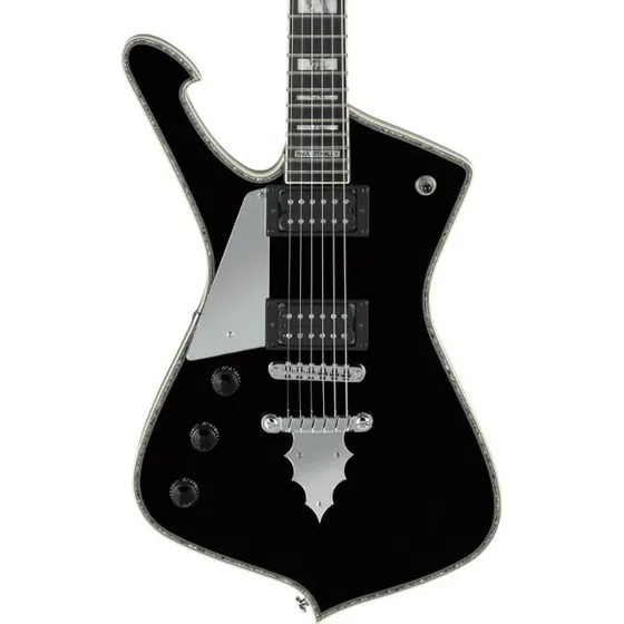Guitarra Para Zurdo Ibanez Ps120bk Paul Stanley Con Funda