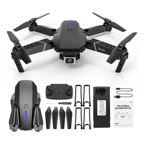 Drone Portátil Con Doble Camara E88