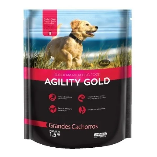 Agility Gold Grandes Cachorros 15kg