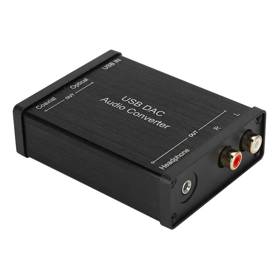 Conversor De Áudio Digital Para Analógico Dac Gv023 Audio Us