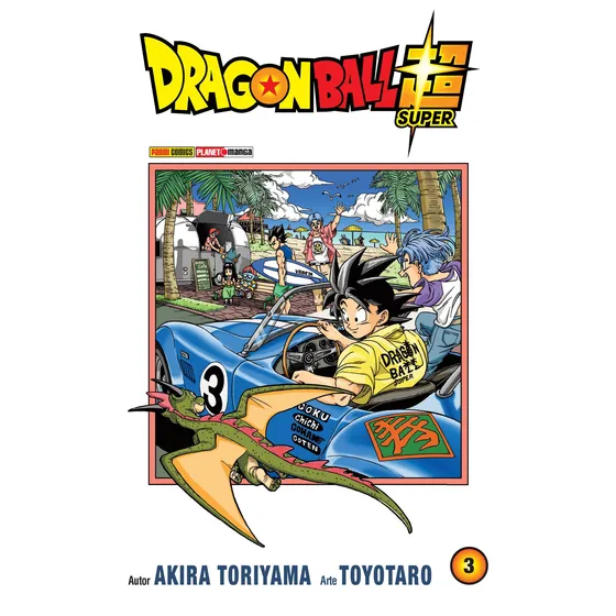 Dragon Ball Super Vol. 3, de Toriyama, Akira. Editorial Panini Brasil LTDA, capa mole em português, 2022