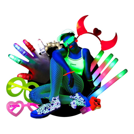 Combo Cotillon 100% Luz + Carioca Fluor 215 Art 100 Personas Combo Cotillon 100% Luz + Carioca Fluor 215 Art 100 Personas