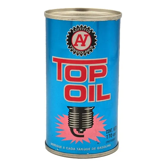 Aditivo Gasolina Limpia Bujias Valvulas Top Oil Auto Medico