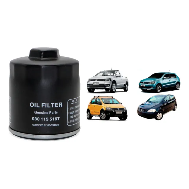 Filtro De Aceite Vw Polo Lupo Gol Saveiro Crossfox Cordoba