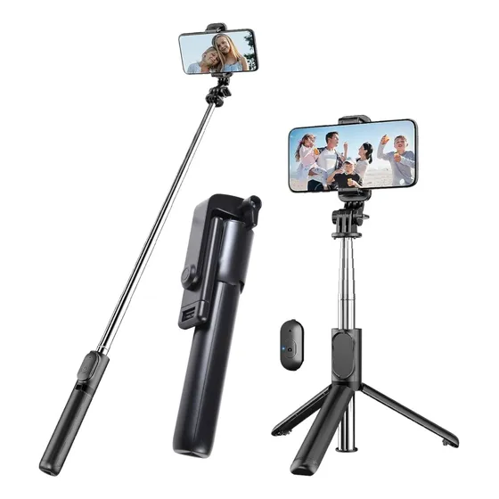TriPod Soporte Para Celular Porta Telefono Control Bluetooth
