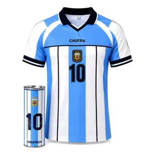 Camiseta Argentina Legado Mundialista Edición Limitada Celeste Xxl