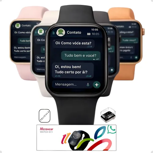 Apple Watch SE 2 GPS - Caixa prateada de alumínio 44 mm - Pulseira