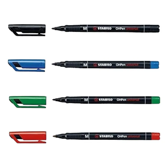 Marcador Stabilo Permanente Ohp M 1.0mm. Serviciopapelero