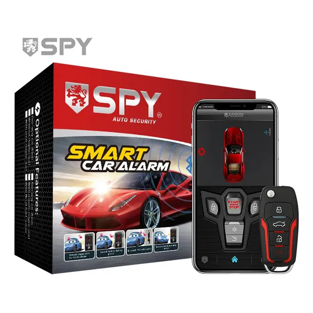 Alarma Spy Con Boton Bluetooth Sensor De Presencia Y App