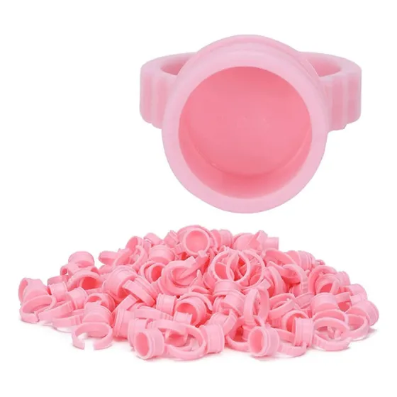 Anillos X 200 Unidades Porta Pigmentos Cejas Tatoo