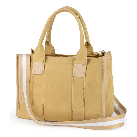 Viva Terry Canvas Tote Bag For Women Casual Crossbody 8v7dc