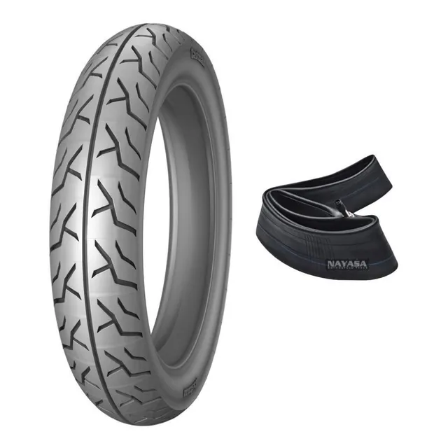 Cubierta Moto 90/90-18 C/cámara Nayasa Ey2305