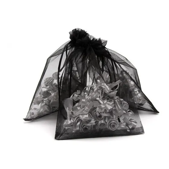 Bolsas De Organza Tela 10x15 Cm X25 Uni Todos Los Colores