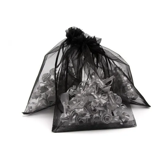 Bolsas De Organza Tela 10x15 Cm X25 Uni Todos Los Colores