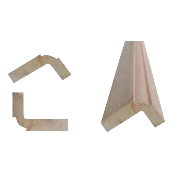 Moldura Angular 25mm X 15mm X 2,4 Metros En Madera Sin Nudos