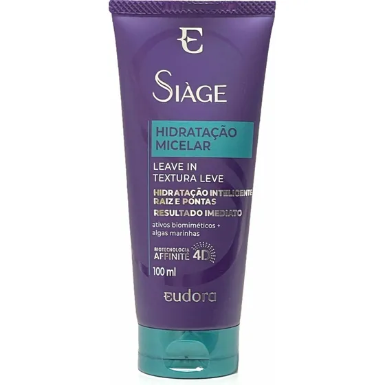 Leave In Hidratação Micelar Textura Leve Termoprotetor Siàge