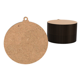 20 Esferas Navideñas Mdf 10cm Diámetro Decoración De Navidad 20 Esferas Navideñas Mdf 10cm Diámetro Decoración De Navidad
