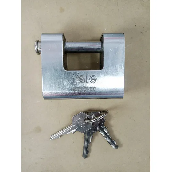 Candado Anticizalla Blindado Yale Español Hardened 80mm