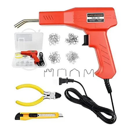 Máquina De Soldar Grapadora De Plástico Caliente 50w Color Rojo