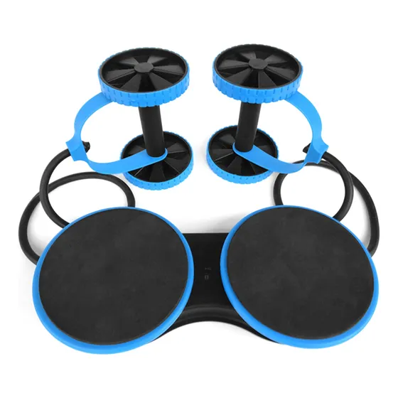 Rueda Plegable De Doble Abdomen Para Gimnasio En Casa