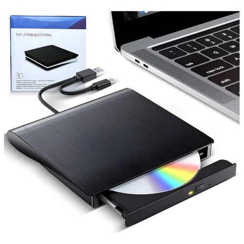 Gravador/leitor Externo Asus Zendrive U8m Cd/dvd8x Usbc Slim