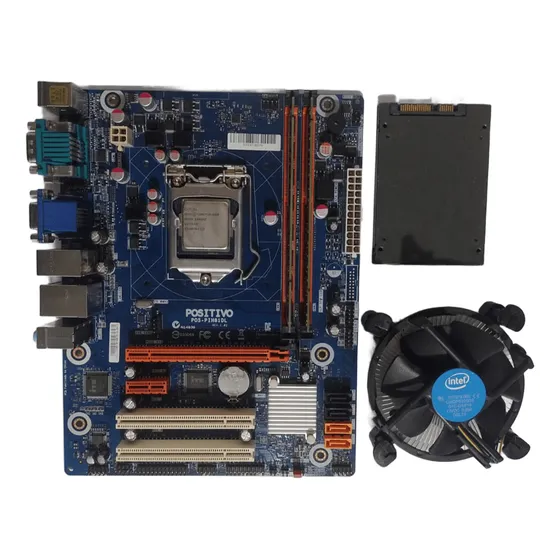 Kit Upgrade I3 4a Ge  + Cooler + Placa H81 + 8gb Ddr3 + Ssd