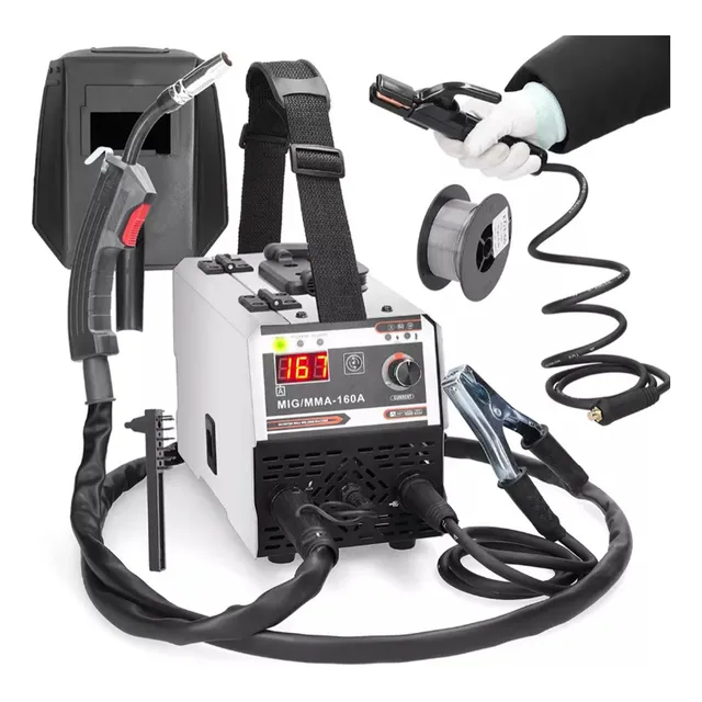 Microalambre (no Gas) Y Soldadora Inversor Mig/tig/mma