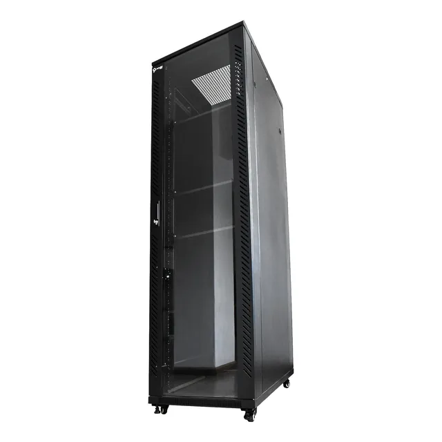 Powerfiber Rack De Pie 19  800 Prof 42 Unidades + Accesorios