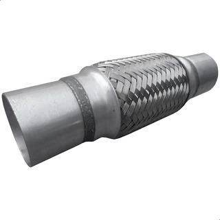 Escapamento Flexível Universal Inox 2,25 X 100mm X 250mm Escapamento Flexível Universal Inox 2,25 X 100mm X 250mm