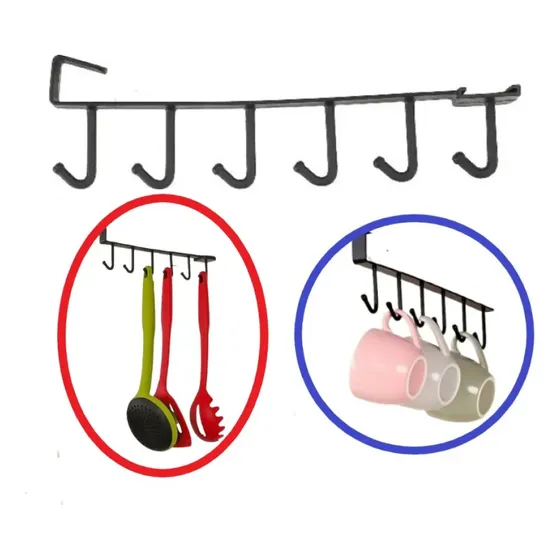 Soporte Organizador De Pocillos, Utensilios, Limpiones