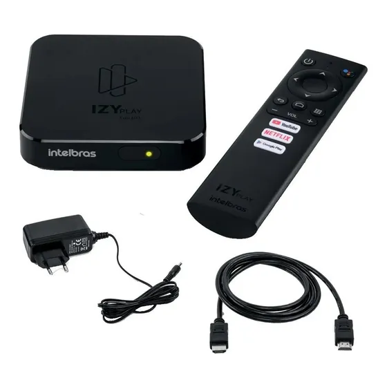 Smart Box Android Tv Izy Play Intelbras