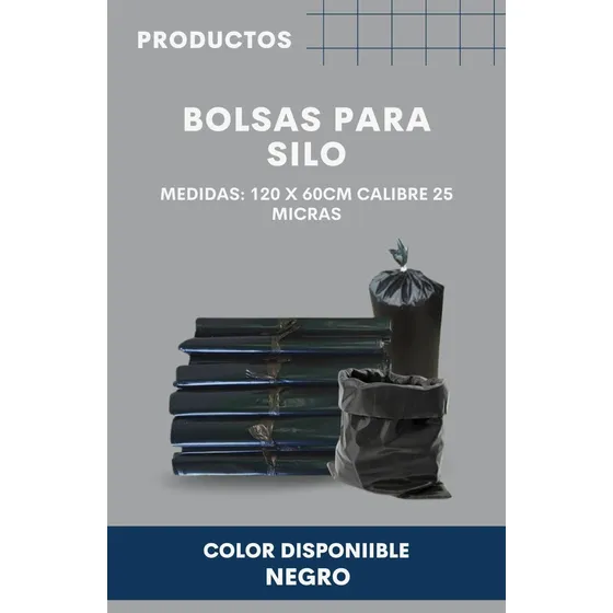 Bolsas Para Silo Resistentes Por Bultos De 200 Unidades.