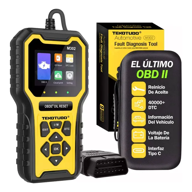 Escáner Diagnóstico Automotriz Obd2 Con Reset De Aceite