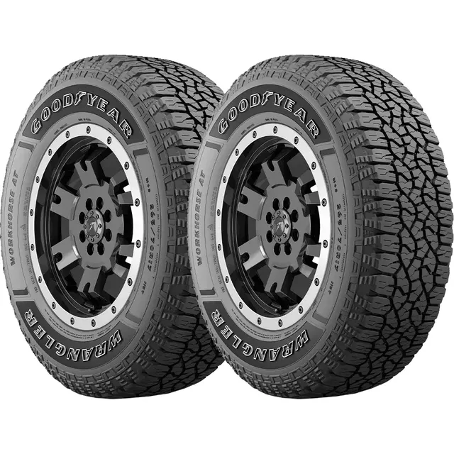 Kit de 2 llantas Goodyear Wrangler Workhorse AT LT 235/70R16 109 T