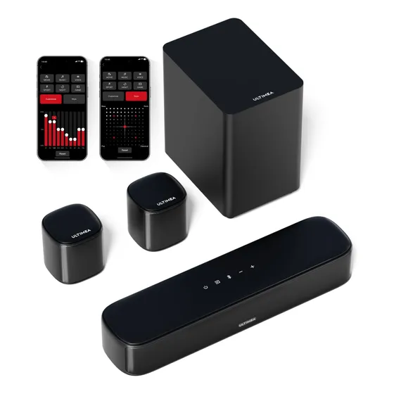 Sound Bar Ultimea Sistema De Som Surround Virtual De 5.1 Can