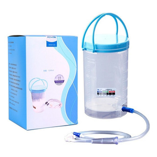 Kit De Enema Reutilizable De 1200 Ml Limpieza De Colon Ducha Kit De Enema Reutilizable De 1200 Ml Limpieza De Colon Ducha