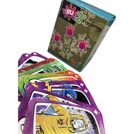 Virus1 Y Virus2 Juego De Cartas
