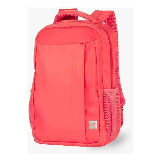 Morral Lugano Turin Y1819 Color Coral Diseño De La Tela Liso