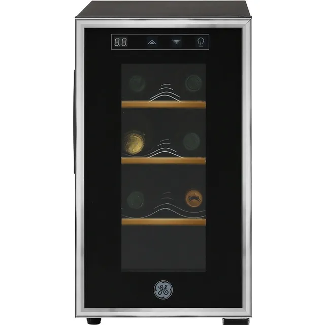 Cava De Vinos GE GW8XDBB2 8 Botellas Electrico 127V Enfriador Bebidas Mini Refrigerador Frigobar